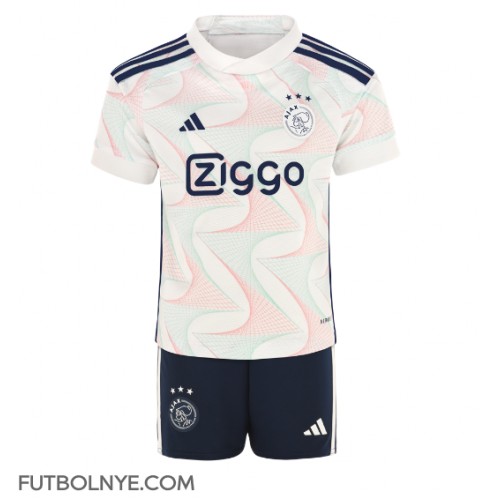 Camiseta Ajax Visitante Equipación para niños 2023-24 manga corta (+ pantalones cortos)